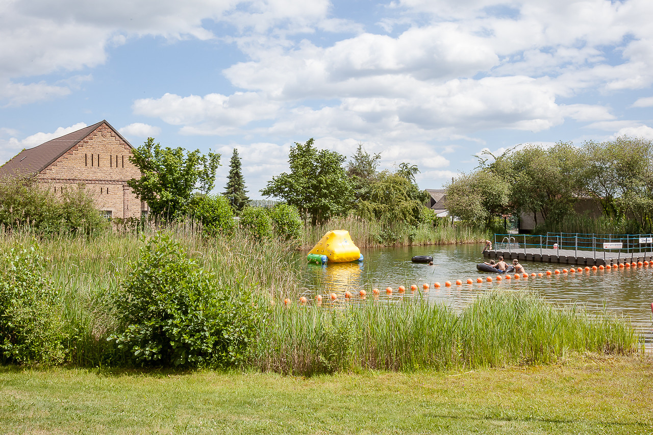 Naturbad Dippmannsdorf Bad Belzig gegenueber Ferienwohnung